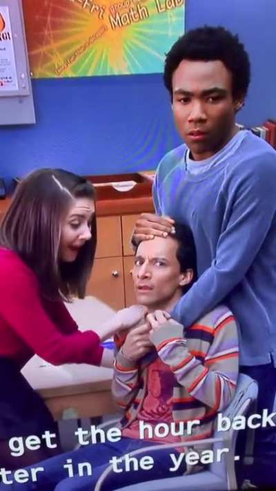 Perfectly cut scream from Community