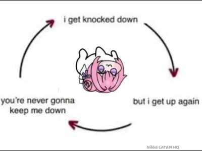 Get up again.