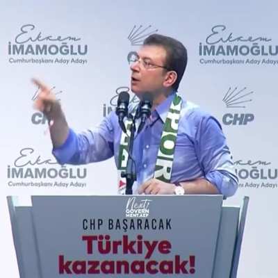 Ekrem İmamoğlu:

&ldquo;Benim 35 yıllık diplomamı iptal ettirmeye &ccedil;alışanlar başarılı olurlarsa, yarın sizin bağınıza, bah&ccedil;enize, paranıza &ccedil;&ouml;kerler.&rdquo;