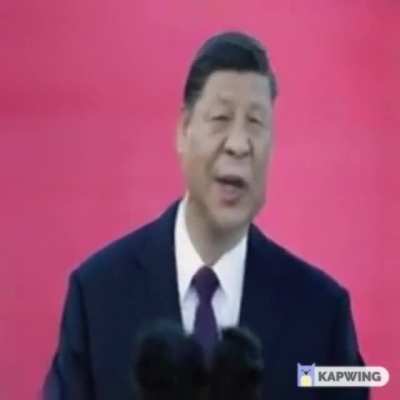 Comrade Xi when Westerners post a pic of him Captioned "Winnie the Pooh"