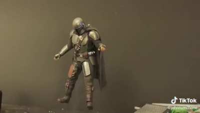 Stop motion Mandalorian
