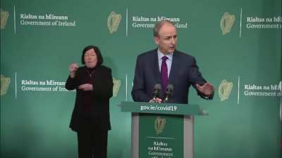 America: On fire Meanwhile in Ireland: