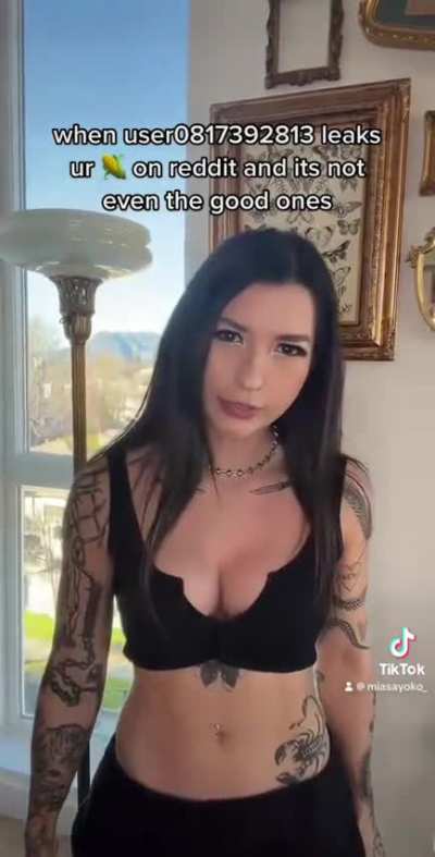 to all the rats leaking Mia&rsquo;s content 