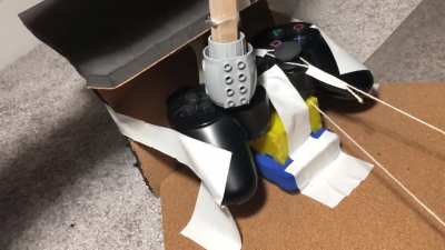 Thanks for all the attention yesterday on my redneck flight stick! Here&rsquo;s a quick video of how it works. It&rsquo;s a bit different today, I changed a few things, but it works pretty much the same