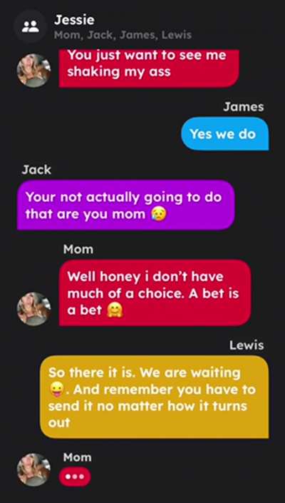 Moms bet pt.2