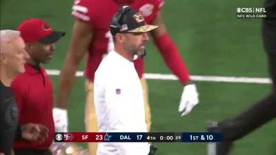 [Highlight] Dak Prescott sprints up the gut with 14 seconds and no timeouts left. Niners win 23-17