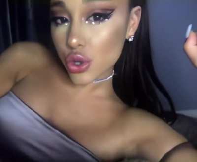 Ariana's face makes me jack off harder than porn. Those lips!