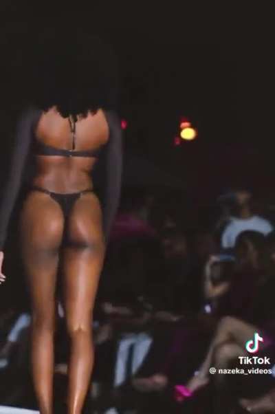 To walk the runway