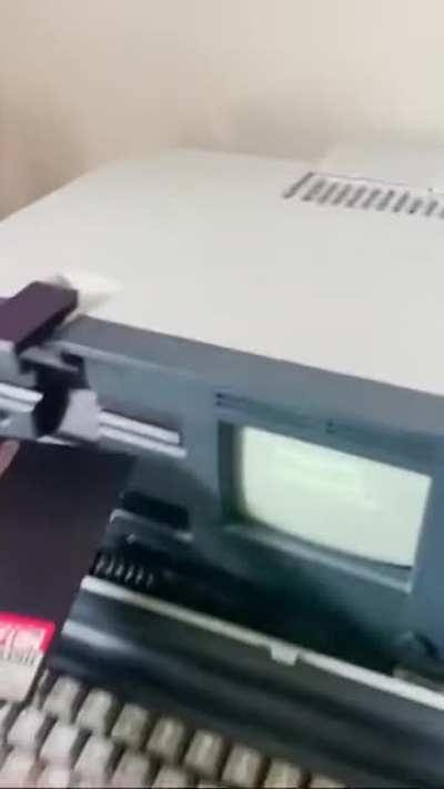 One of the early computers.