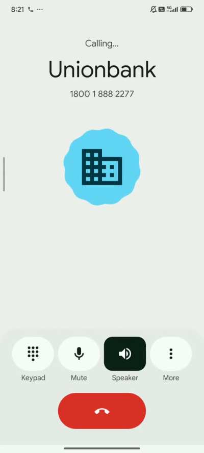 Called my bank. Didn't realize I'm out of minutes. Suddenly came up with this creepy "error message" while alone at 8 in the evening