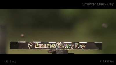 Smarter Every Day: Bullets Hitting Bullets in Slow Motion