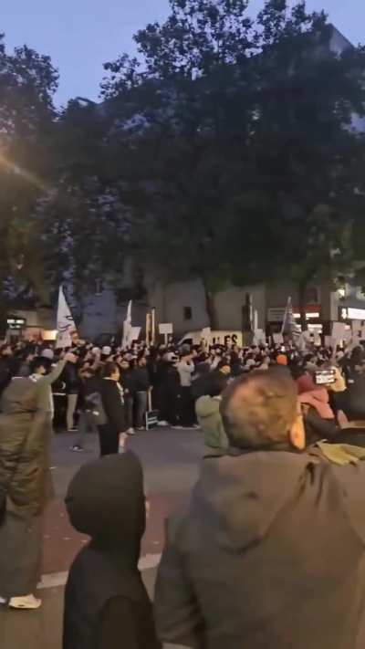 Thousands of Muslims are currently marching in Hamburg Germany demanding that Germany become part of the global Caliphate and introduce Sharia