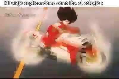 Mi viejo explicando