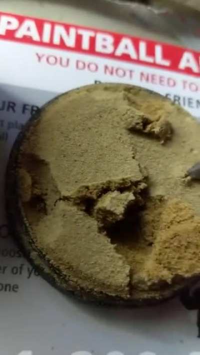 When you haven't checked the kief in awhile