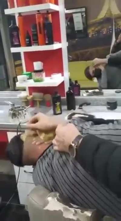 When a barber has hidden hobbies