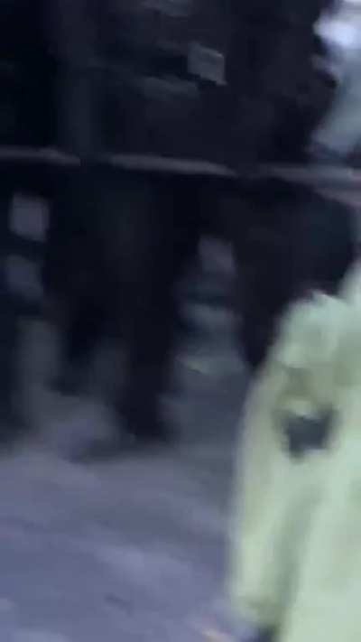 Cop tells protester to 