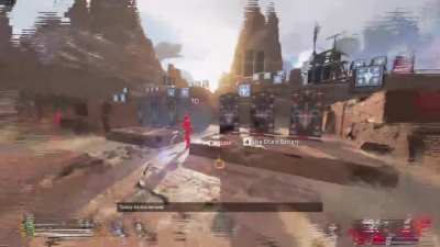 This is why i love caustic!! Teammates disconnected but I was able to clutch the 1v3 for the win!