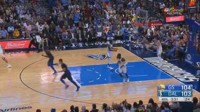 That game where 19-years old Luka destroyed the Warriors. He went 24-4-9 and was clutch (18. Nov 2018)