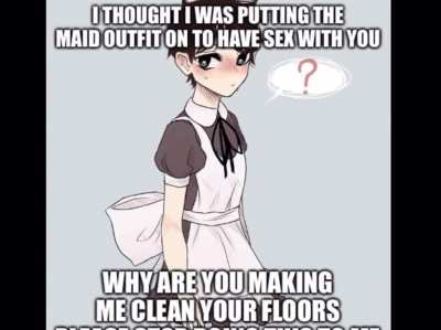 Wait&hellip;you actually want me to clean?