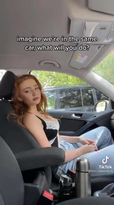 Imagine we&rsquo;re in the same car. What will you do?