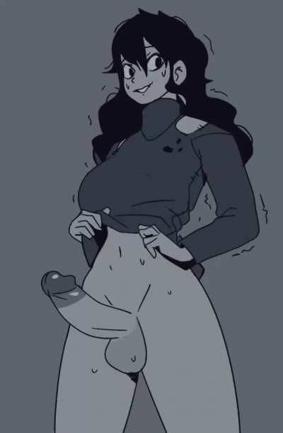 Twitching nervously