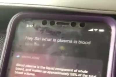 Siri is turned on