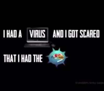Poor kid had a virus :/