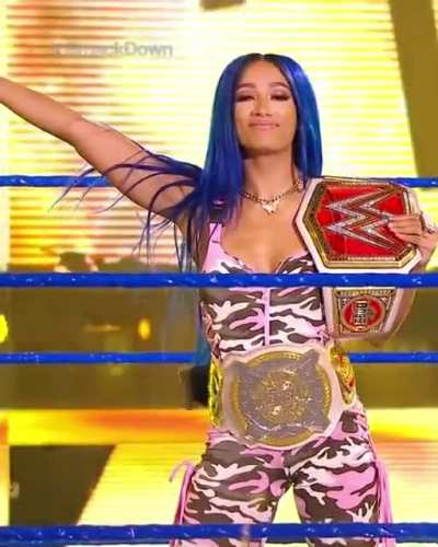 Sasha looking like a Boss