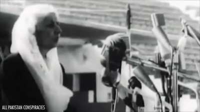 On her death anniversary today, here's a rare speech video of the greatest woman of Pakistan, Māder-e Millat, Muhtarma Fatima Jinnah