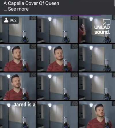 Jared Halley Acapella of Queen 