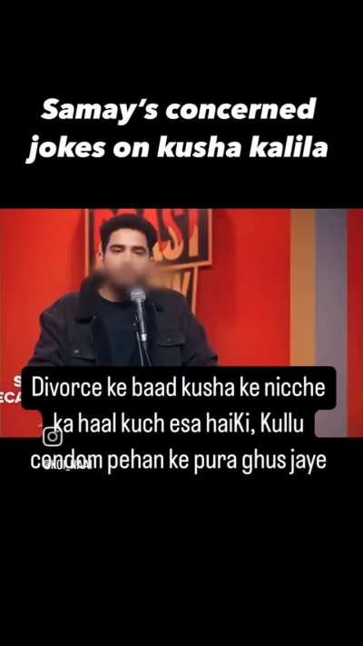 No 1 took a strong stand for kusha &amp;amp; he did it w/o her permission &amp;amp; no apology 😔