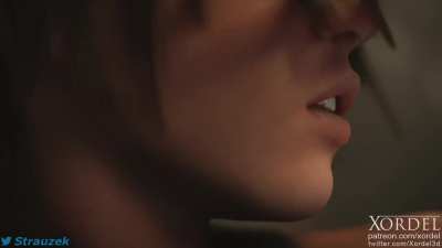 Lara anal fuck (Xordel / Strauzek) [Tomb Raider]