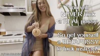 REAL pussy is for REAL men.