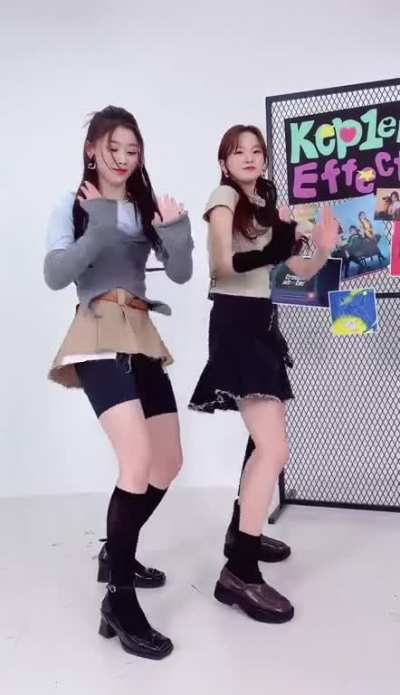 [230317] Yujin &amp;amp; Xiaoting TikTok update: BOOM! #XiaoJin