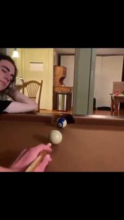 He missed it