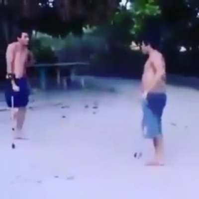 Duel of the legs