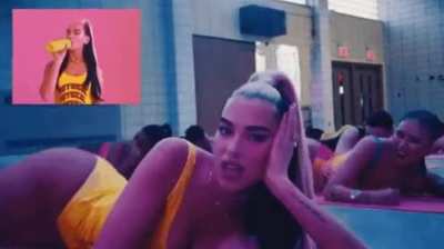Imagine been jerked off my dua lipa cum everywhere