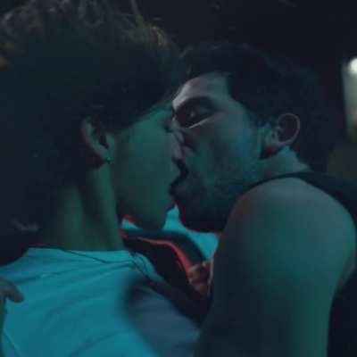 Zendaya hot french kiss