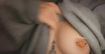 My hair is so bouncy&hellip;maybe you can also watch my tits bounce while I ride you?