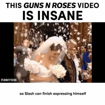 November Rain explained 😂😂