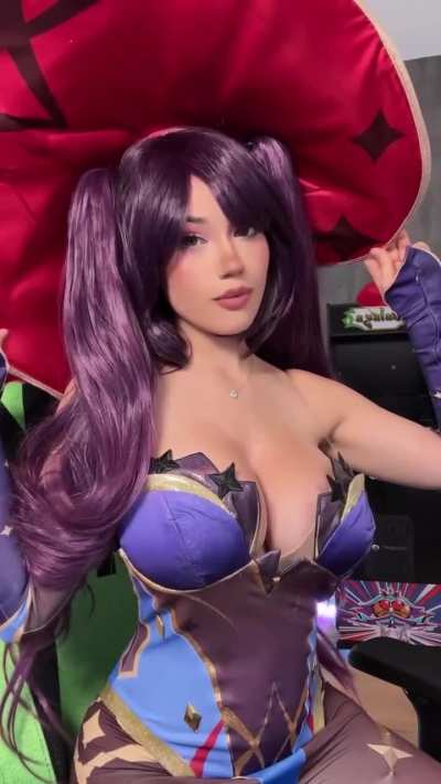 Mona from Genshin Impact by (sofia gomez)