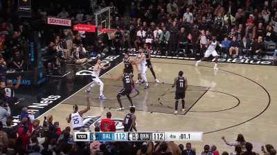 [Highlight] Luka hooks up Bullock with a kickout for the win but misses; goes to OT
