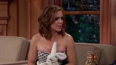 Alyssa Milano tight hugging top