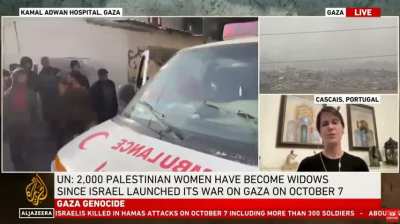 Update in Gaza: Of the 14,000 Palestinians killed so far.. 70% of them are women &amp; children.