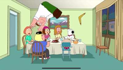 Peter can&rsquo;t throw a boomerang.