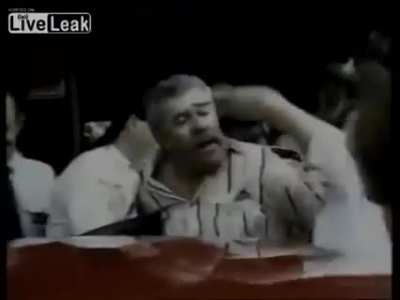 Man gets arrested for " Eating a succulent chinese meal"