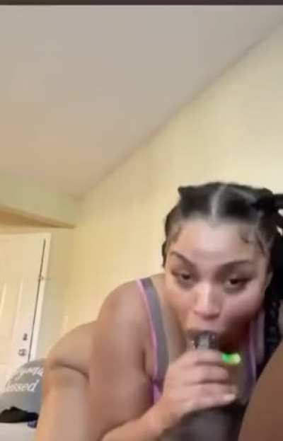 Would’ve busted all in her mouth