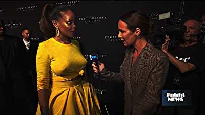 Barbadian Singer Rihanna - Fenty Beauty Interview - Both Tits Pokies (Also With Slo-Mo With Darkening And Sharpening To Show The Pokies Better)
