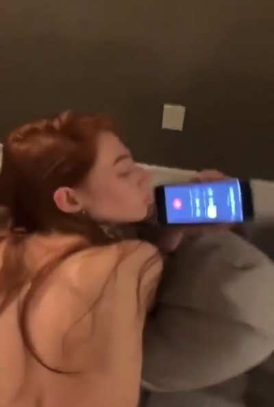 her boyfriend called her but that didn&rsquo;t stop her from taking this bbc