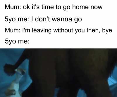 You got me there